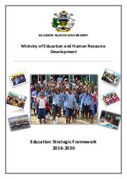 Solomon Islands Ministry of Education and Human Resources Development