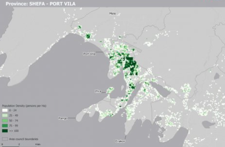 Population Grid Port Villa sample